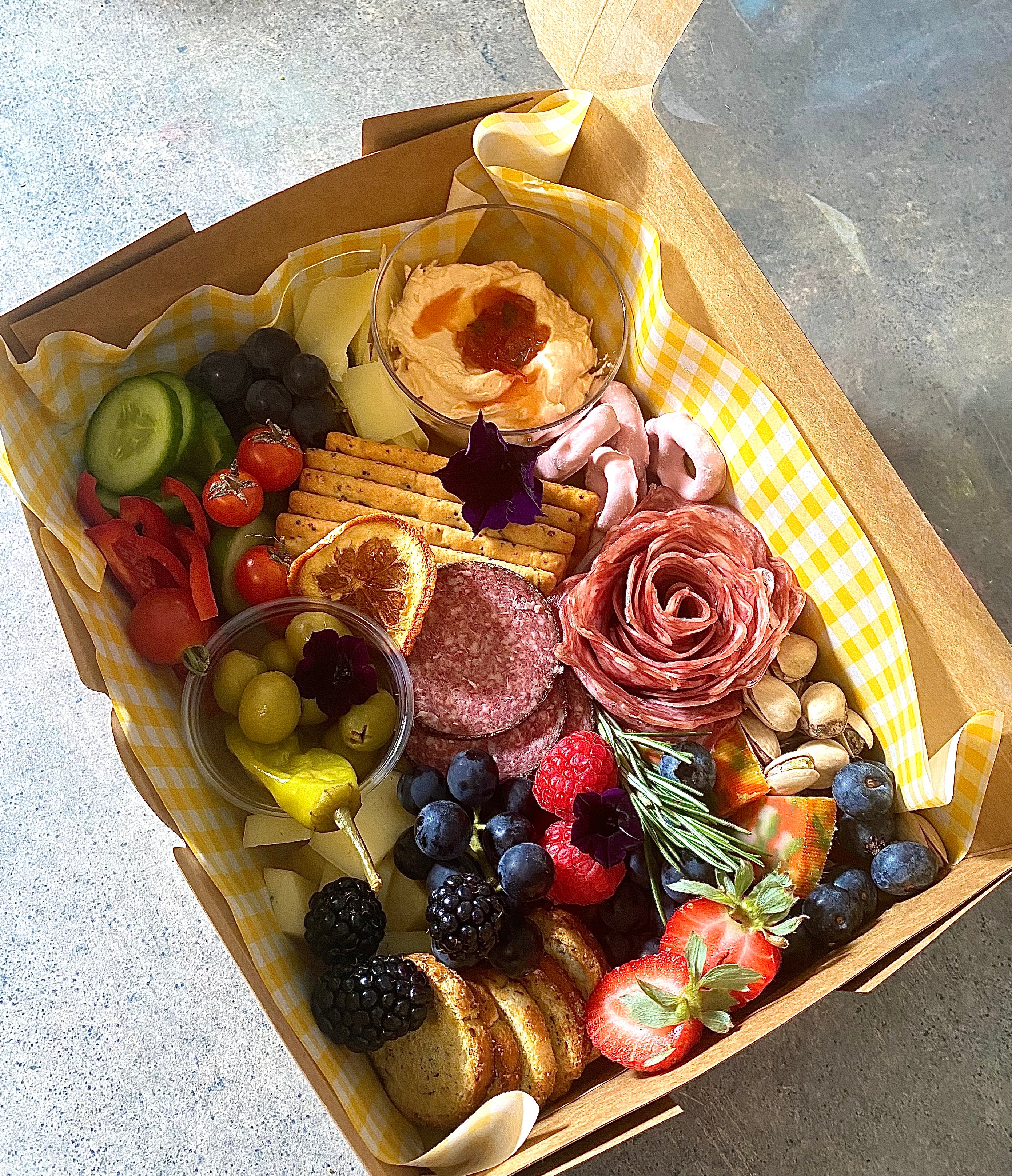 Charcuterie Box - individual (Large) feeds 1-3